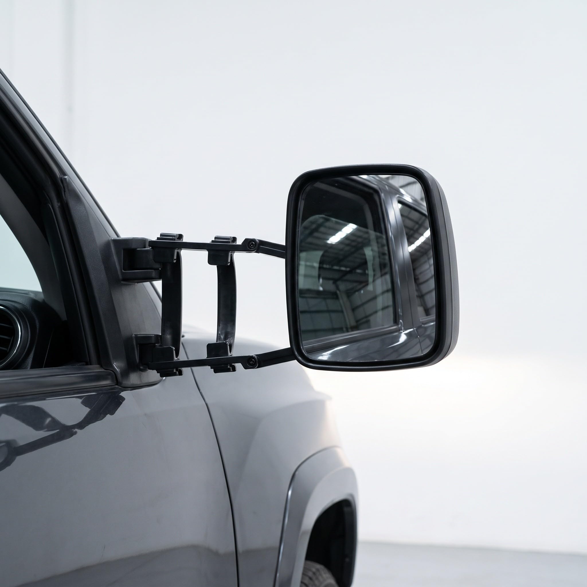 Kisangel 2 Szt. Szt Uniwersalne Rozszerzane Lusterka Boczne Do Holowania Rv Suv Ciężarówek i Vanów Regulowane Odporne Warunki Atmosferyczne Zwiększające Pole Widzenia i Eliminujące Martwe