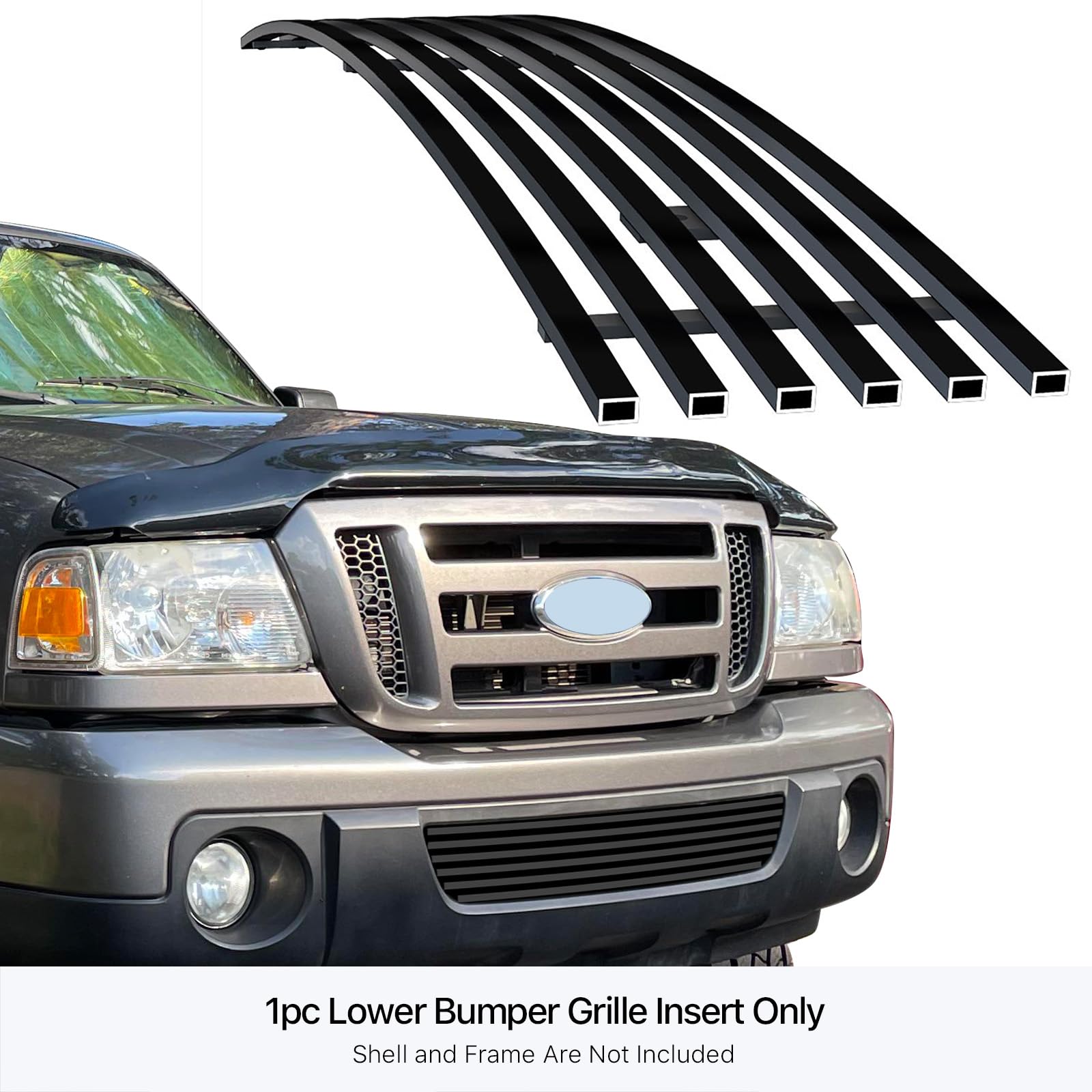 APS Compatible with Ford Ranger 2006-2012 Lower Bumper Black