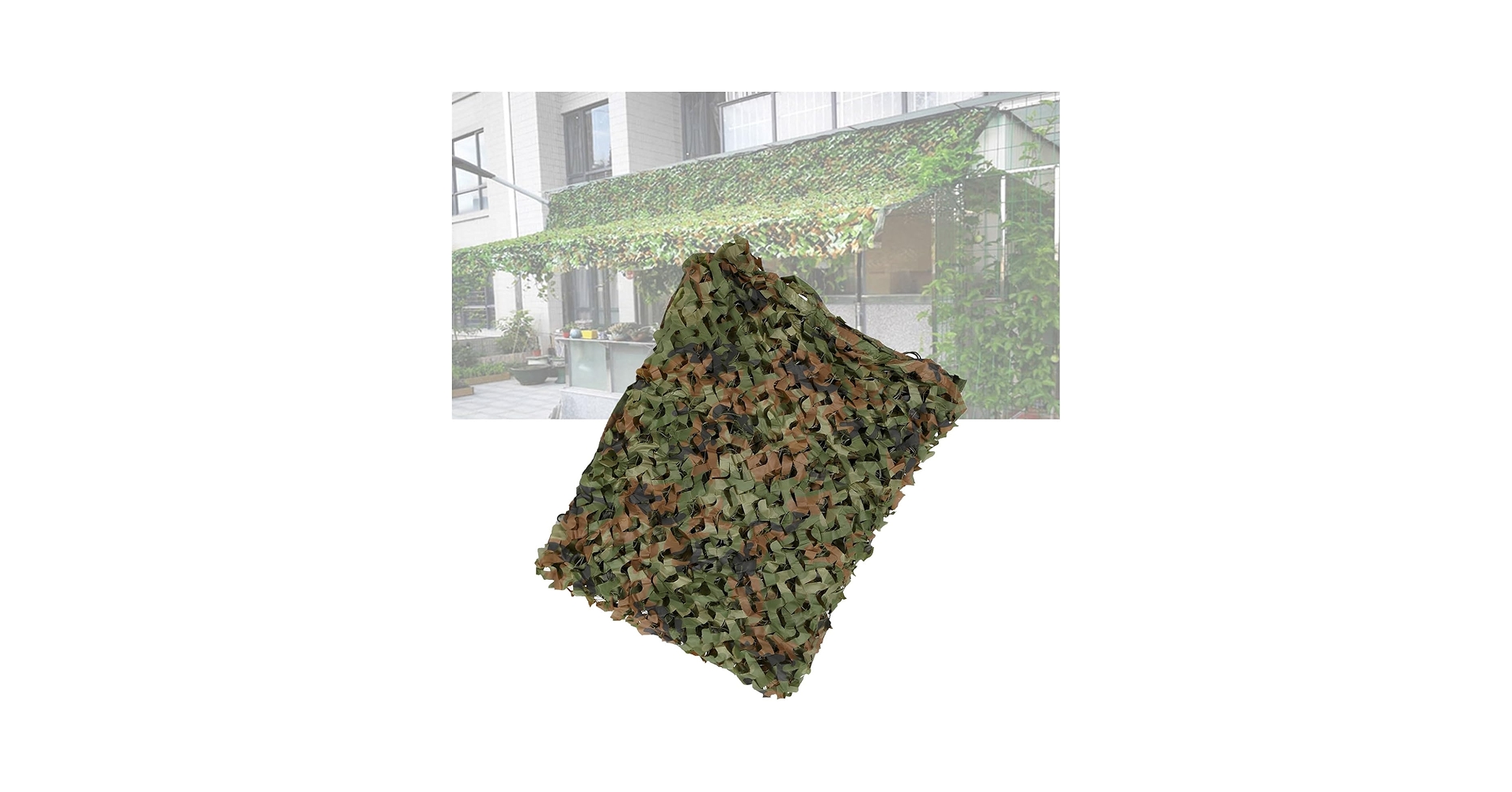 Amazon | 150D 迷彩柄日よけ偽装網 迷彩ネット装飾隠蔽用