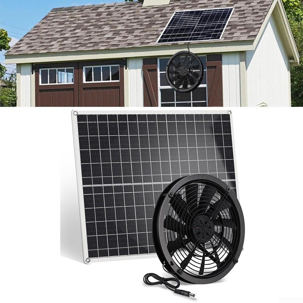 Monocrystalline Solar Panel Fan 20W High Efficiency