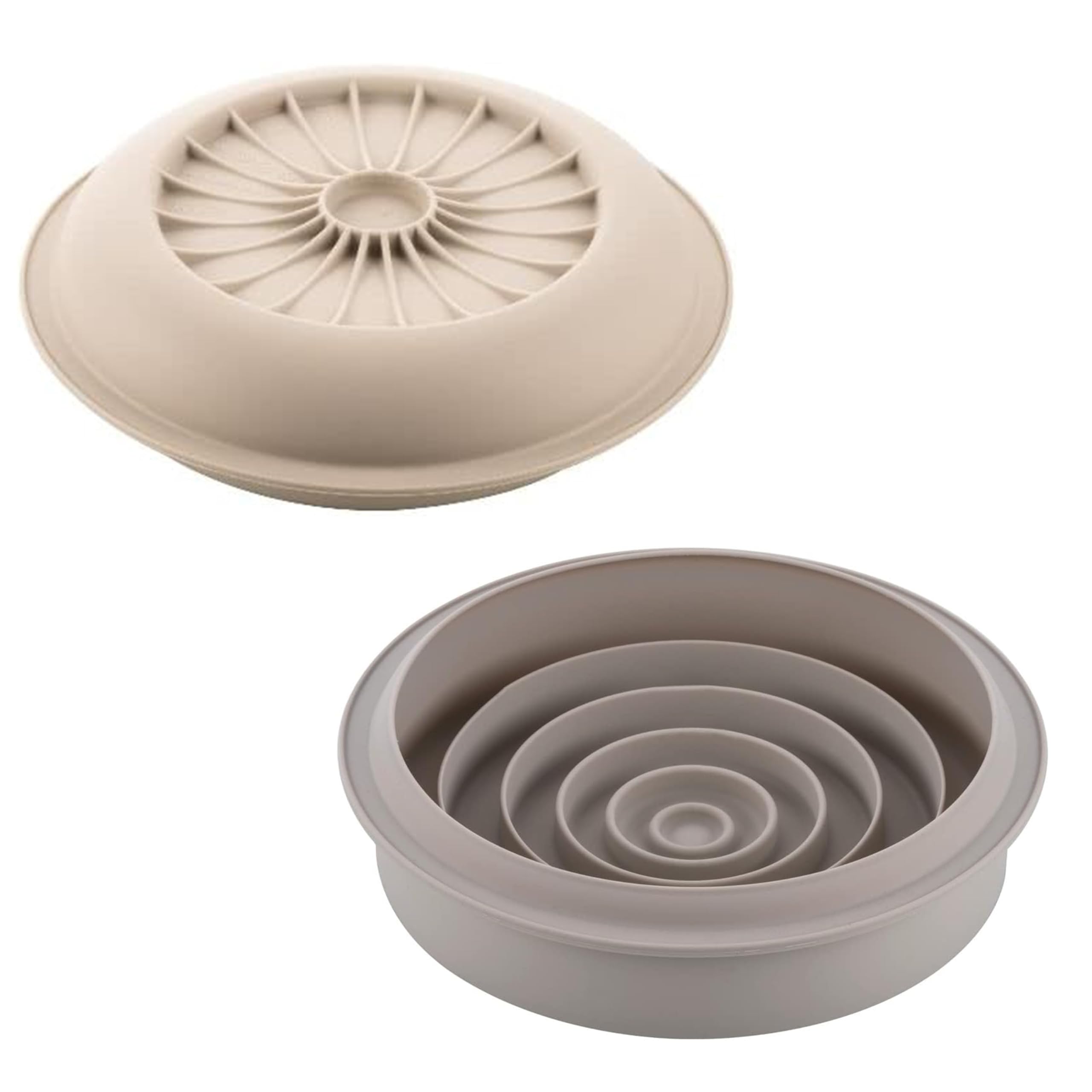silikomart Stampi in Silicone per Dolci - Color ø200 H 50 MM + Dot ø200 H 60 MM - Stampo Professionale in Silicone, Pasticceria