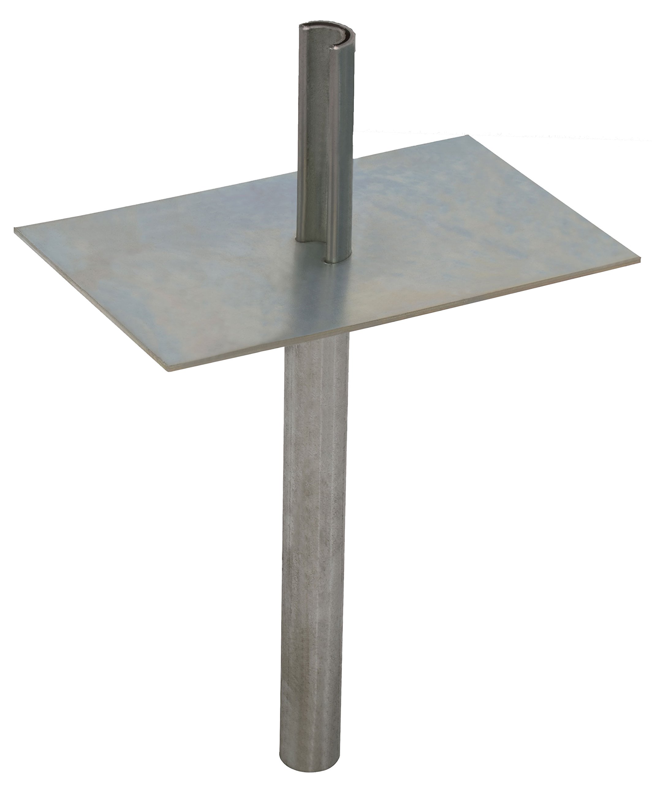 Easy Up EZ 32B Economy Ground Mount with Stake & Plate for Mast Mounting