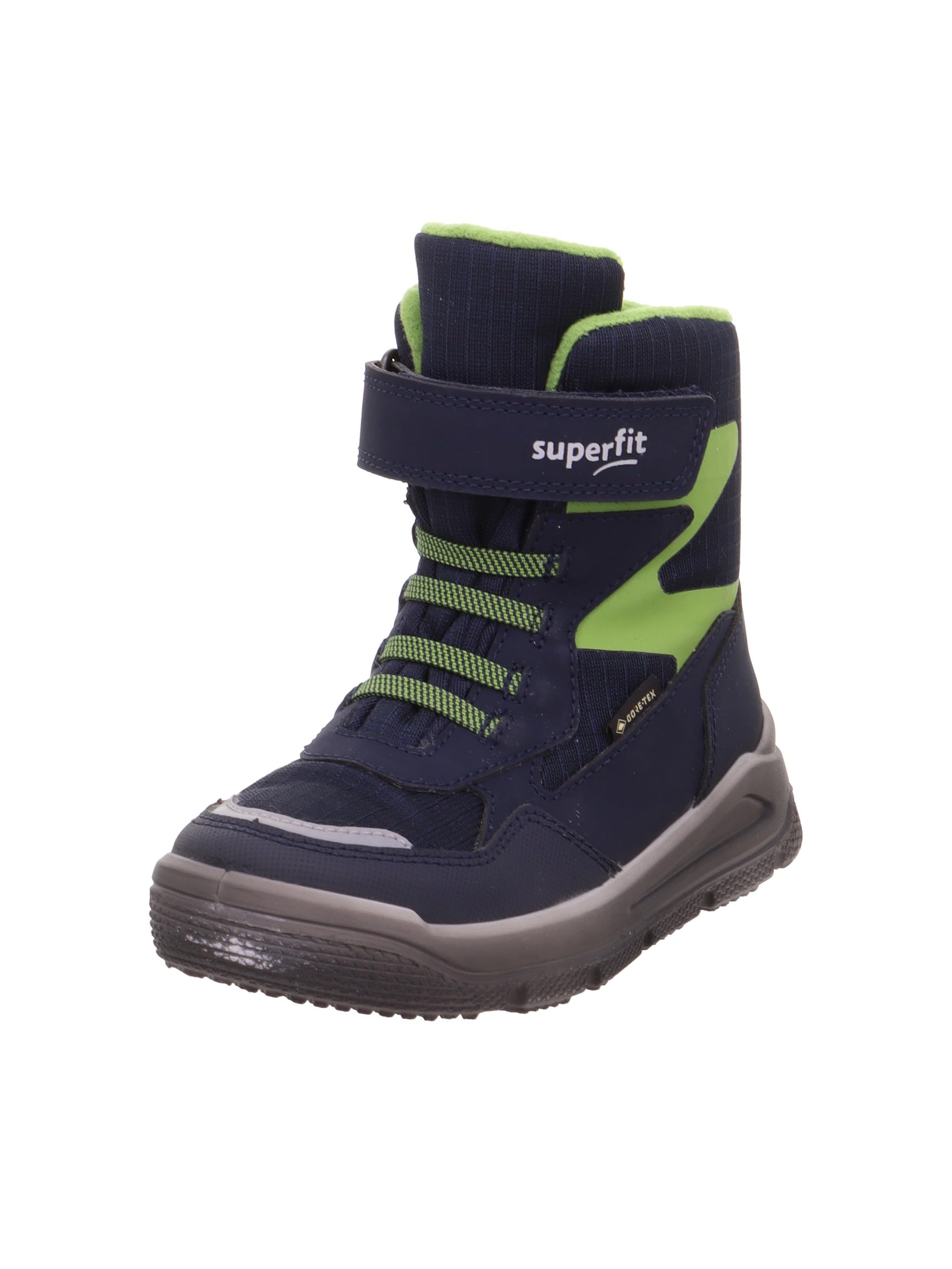 Superfit Mars 8000 Snow Boots, Blue/Light Green, 28 EU