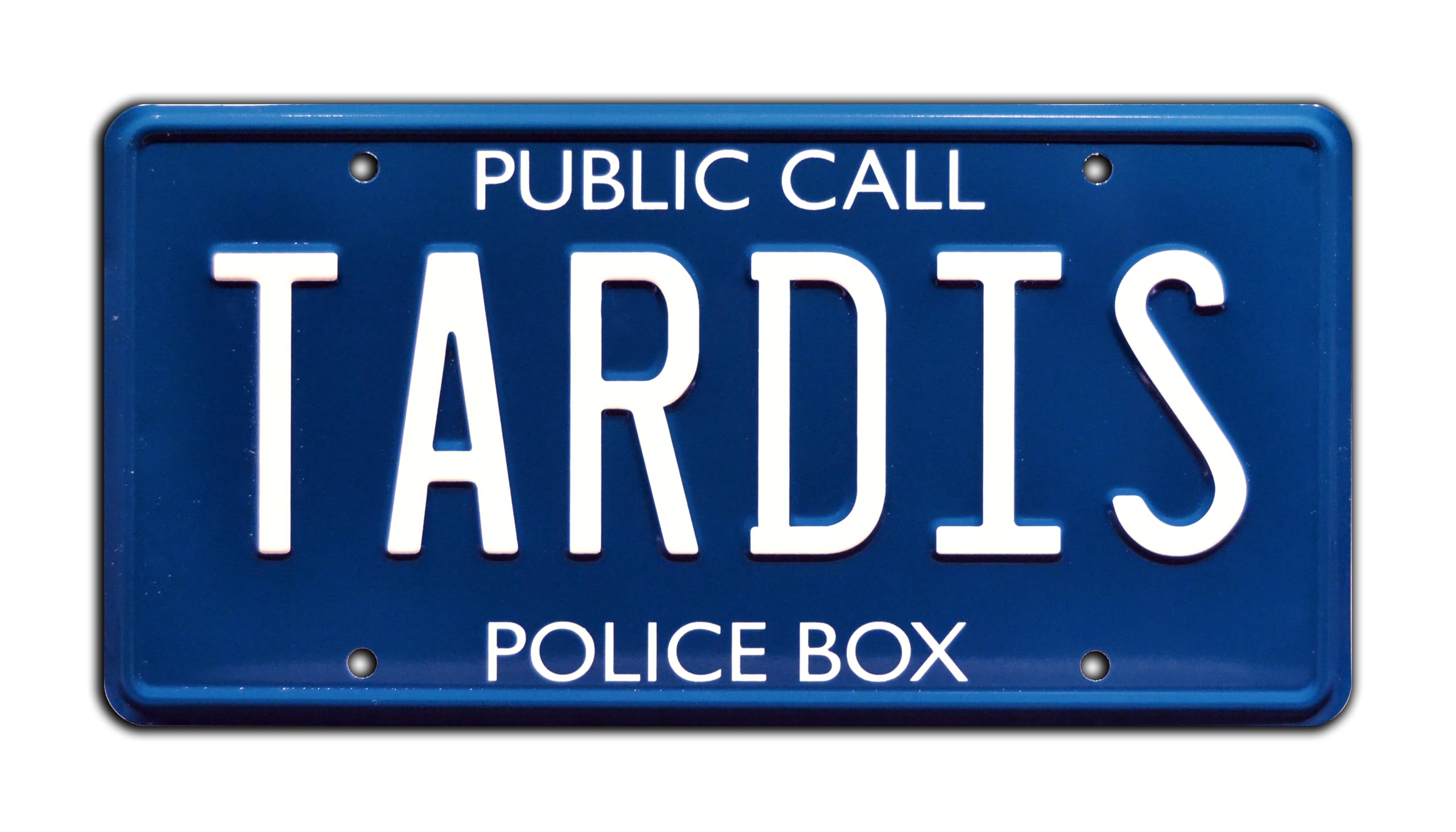 TARDIS | Metal Stamped Vanity License Plate