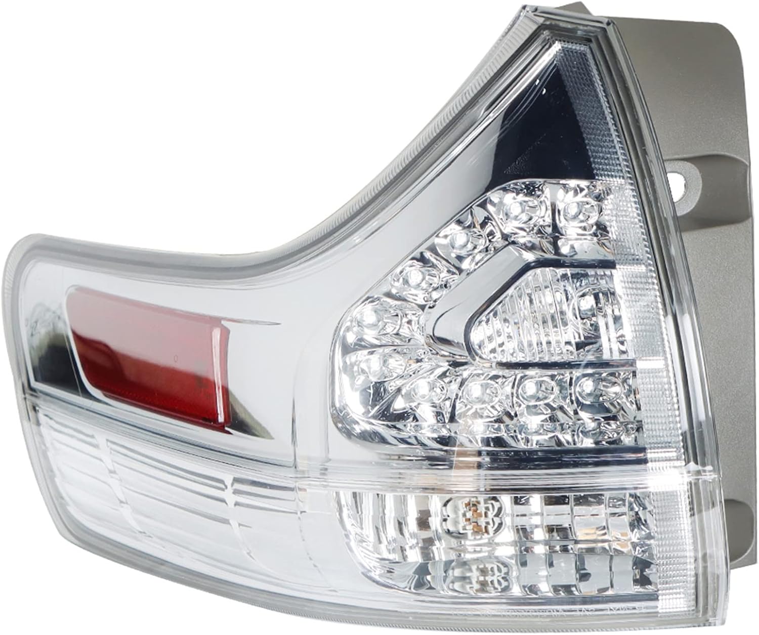 munirater 1-Pack Rear Left Tail Light Assembly Replacement for Sienna 2011-2015 Outer Driver Side Brake Lamp