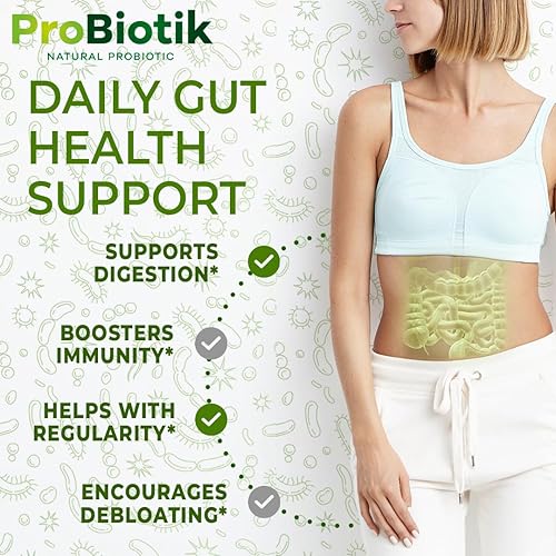 Miniatura 4 de Probiotik  Soporte digestivo probiótico Culturelle con probióticos multienzimas, enzimas digestivas, probióticos vaginales, alivio de la hinchazón,