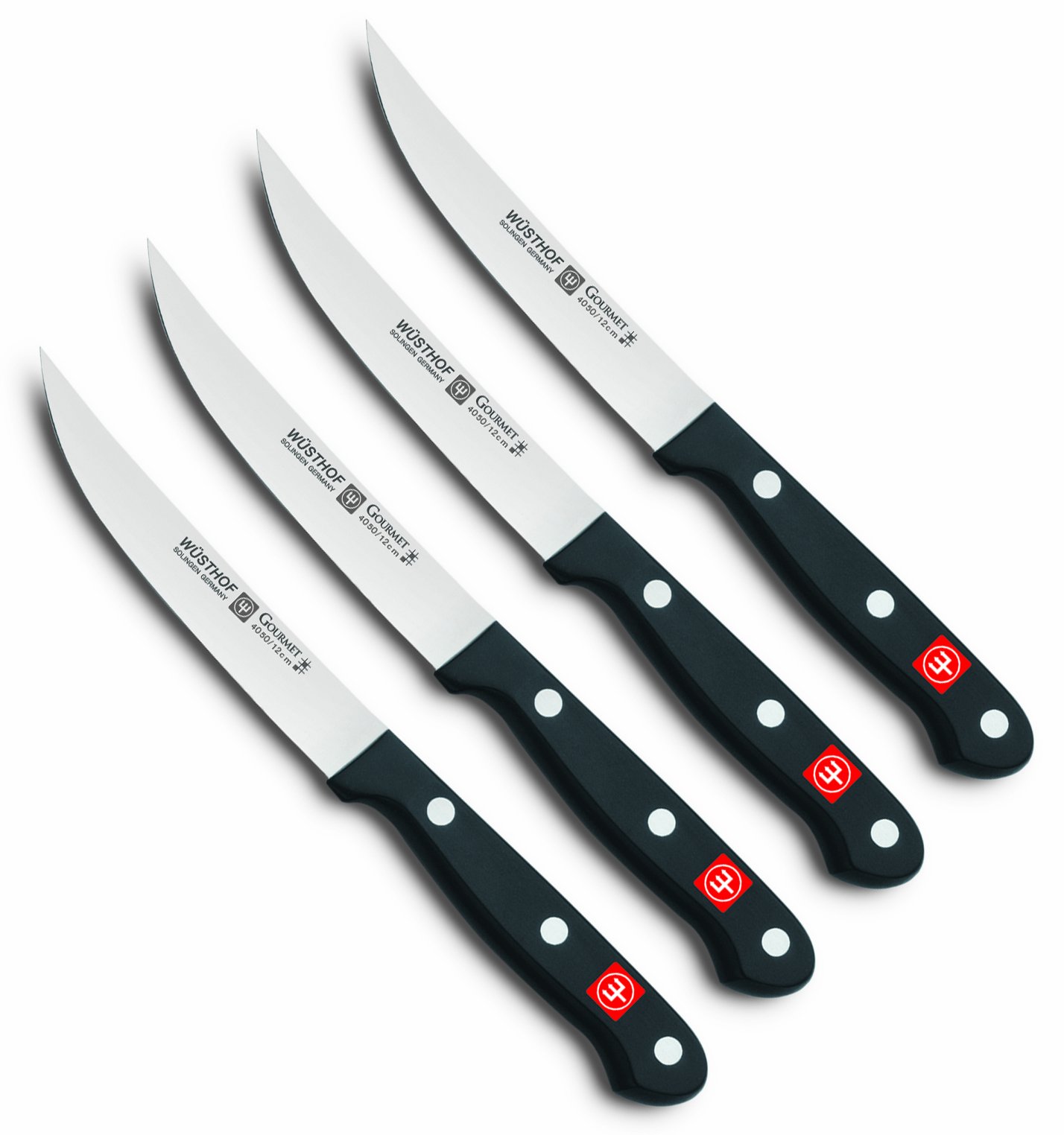 volcanic  FBB フランス語 4枚セット Amazon.com: WÜSTHOF Gourmet Four Piece Steak Knife Set (Blister