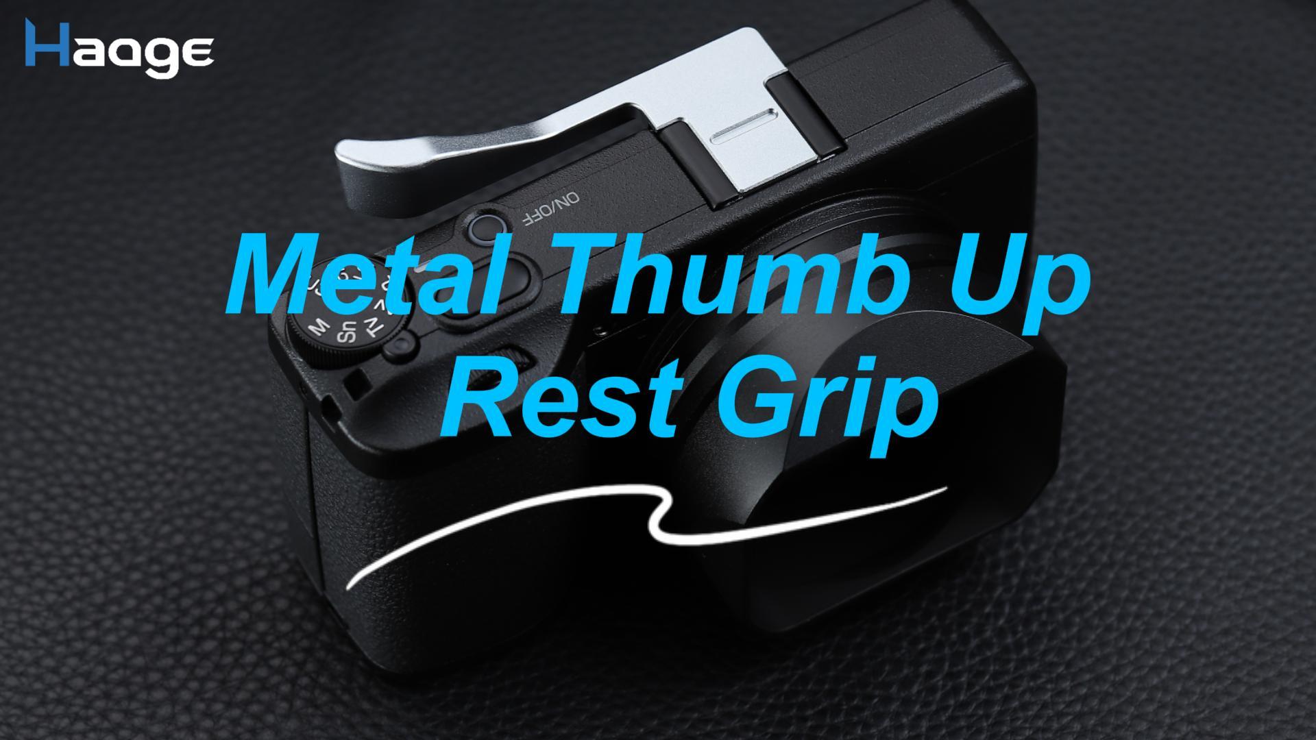 帽子 HIGO Amazon.com : Haoge Metal Thumb Up Rest Hand Grip for RICOH GR IV