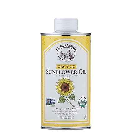 La Tourangelle, Organic High Oleic Sunflower Oil, Neutral Oil For