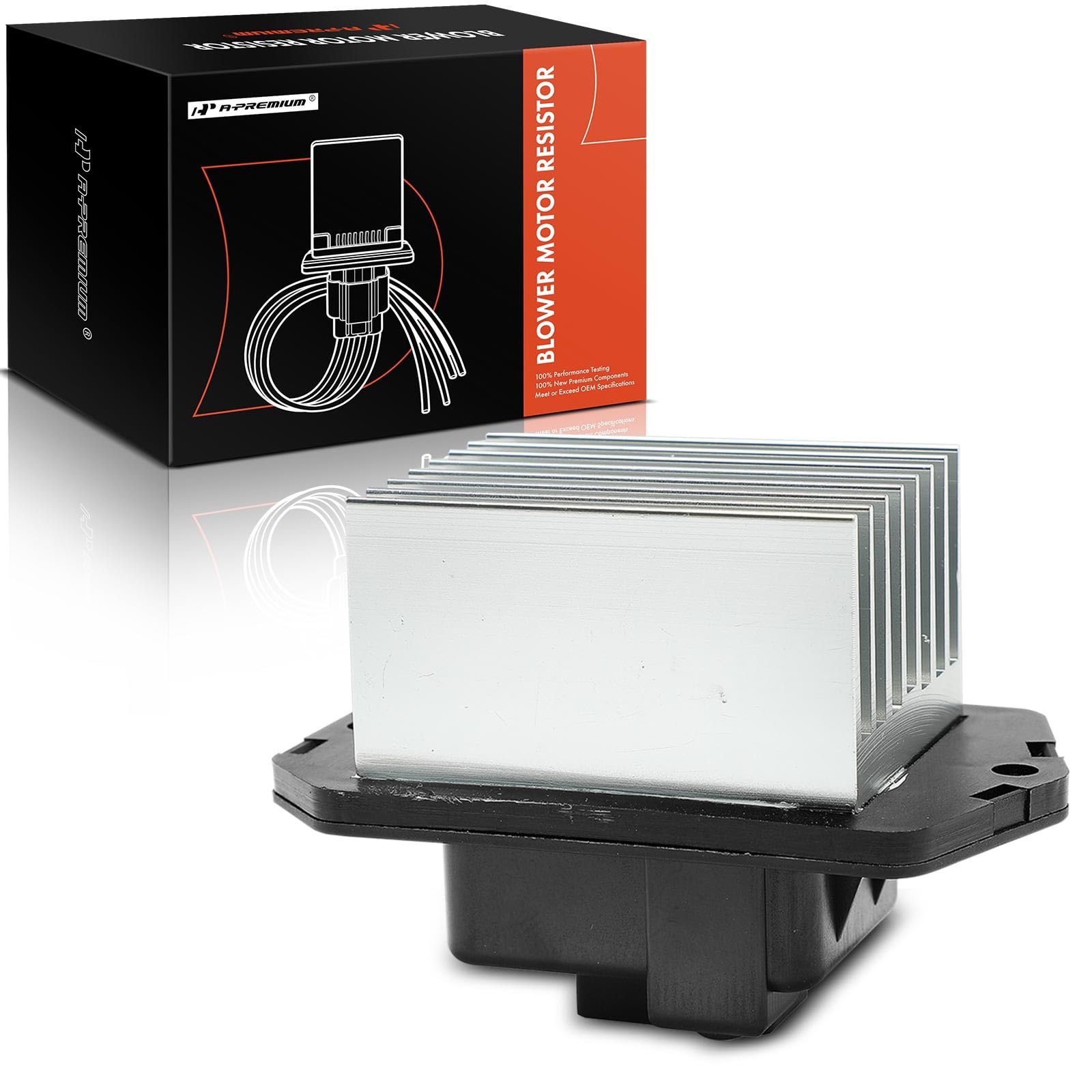 A-Premium HVAC Blower Motor Resistor Compatible with Honda & Acura Vehicles - Odyssey 2007-2010, Pilot, MDX 2009-2015 - Replace# 79330-SDG-W51, 077800-0710