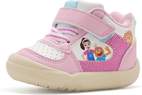 Детские кроссовки Stride Rite Ms Rachel Where Is Herbie Mid для малышей, цвет: Розовый