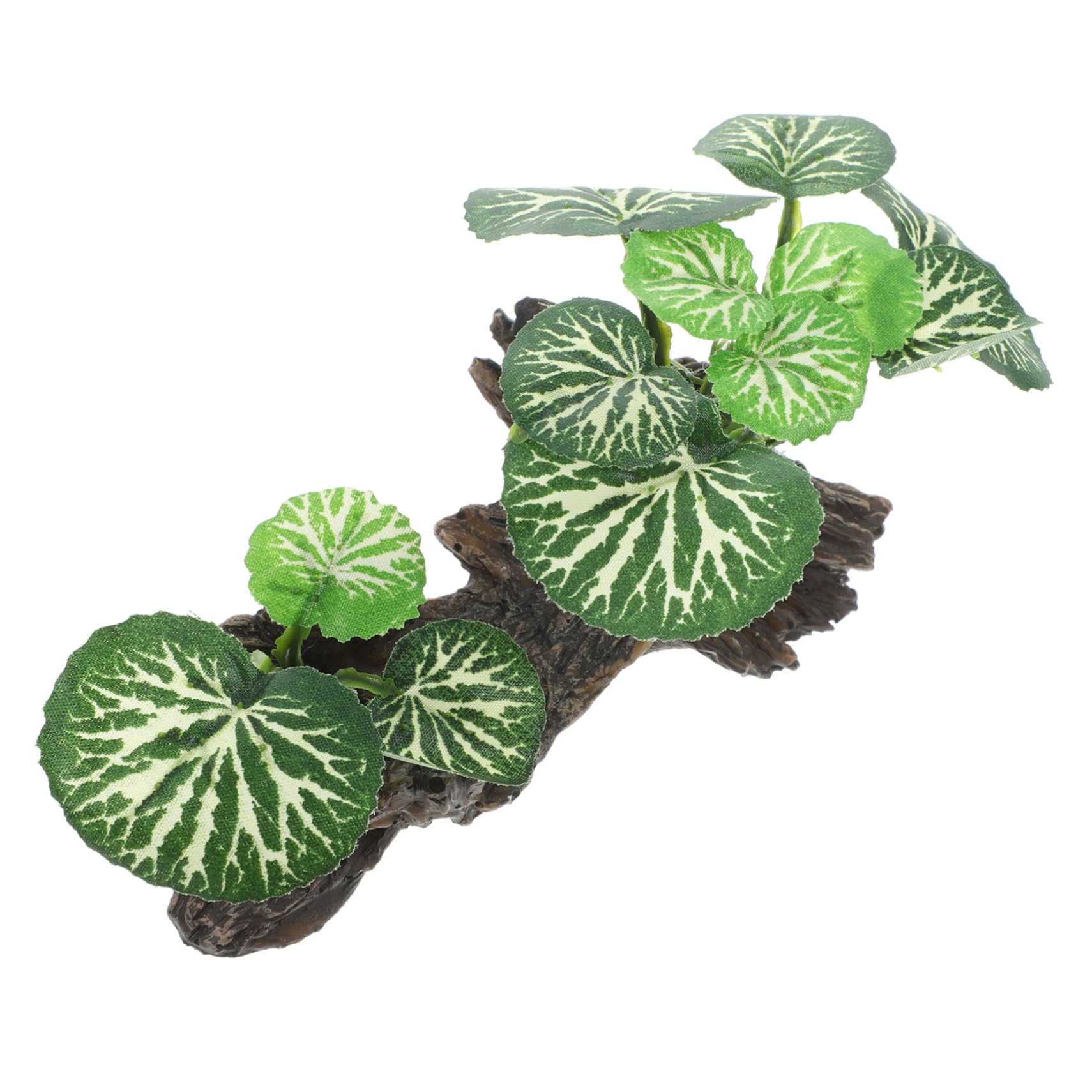 HOLIDYOYO Reptile Climbing Plant Ornament Silk Aquarium Plant for Fish Tank Decor