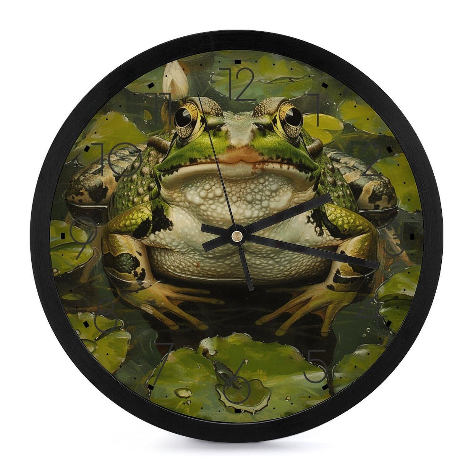 Horloge murale numérique lisible à piles pour résoudre le manque de visibilité