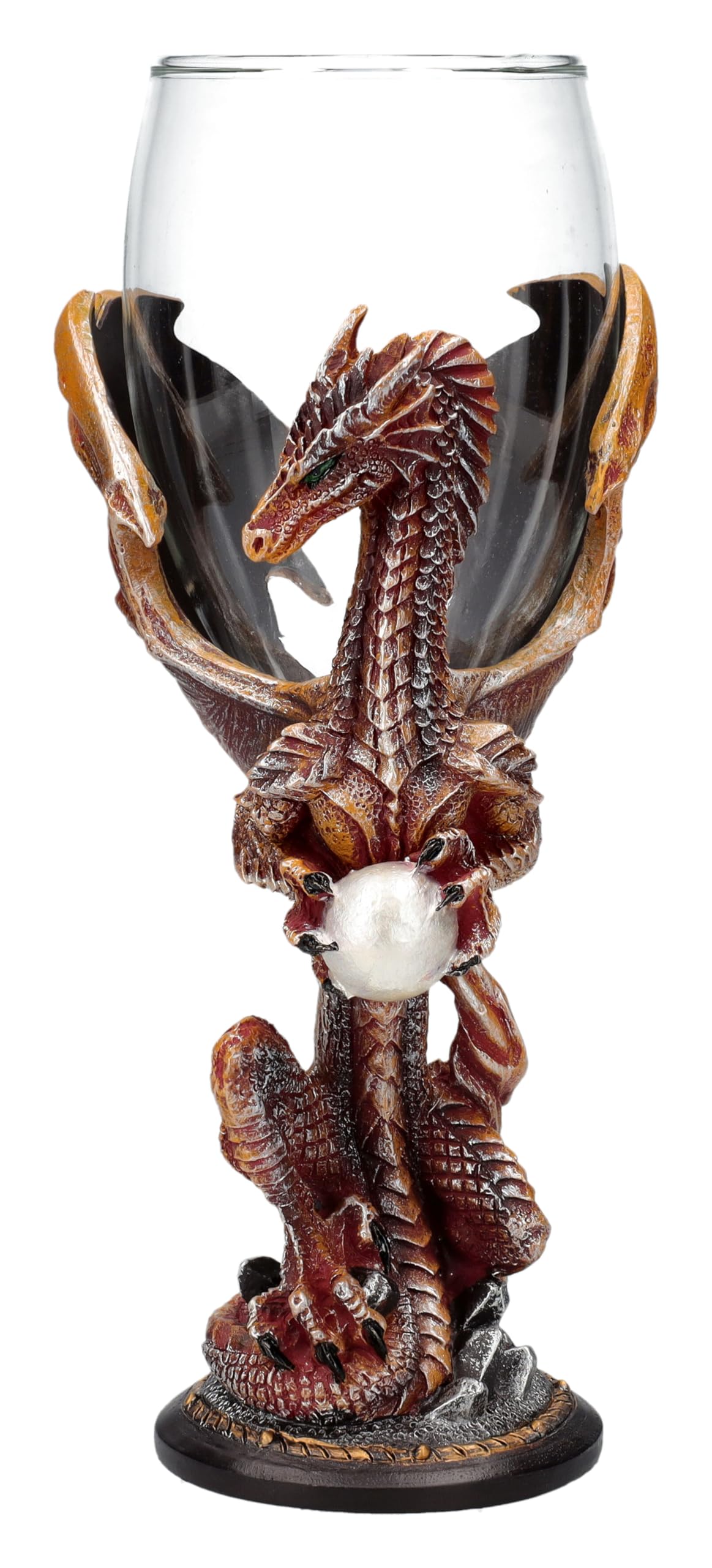 Copa de dragón Rock Blade by Ruth Thompson, 150 ml, copa de vino, copa de dragón, decoración gótica
