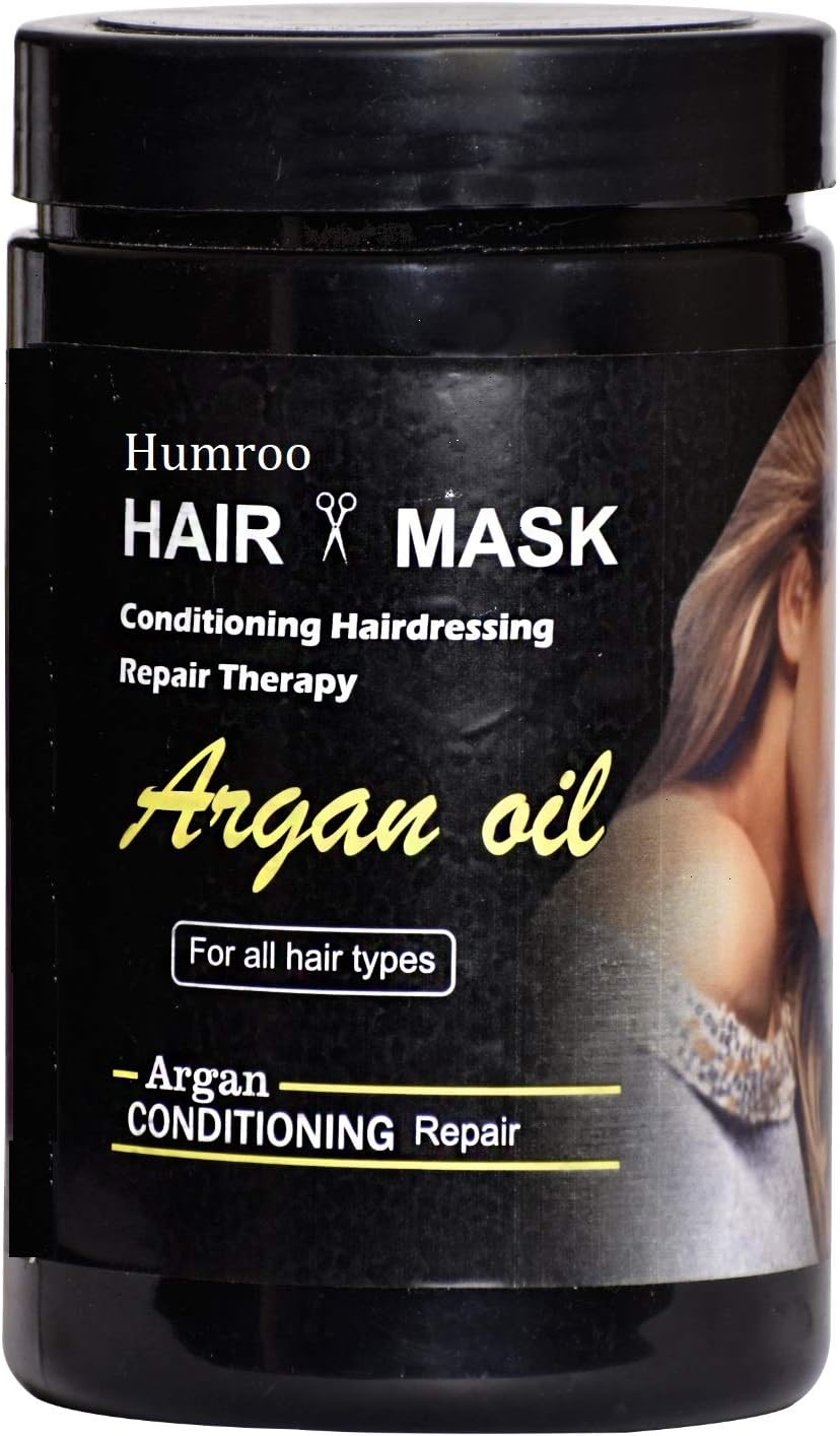 Humroo Argan Oil Hair Mask to reduce hairfall and strenghten (1000 ml)