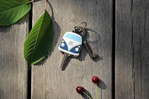 Miniatura 5 de BRISA VW Collection - Volkswagen Schlüssel-Überzug-Kappen zur Identifizierung von Schlüsseln im T1 Bulli Bus Design (3ER Set)