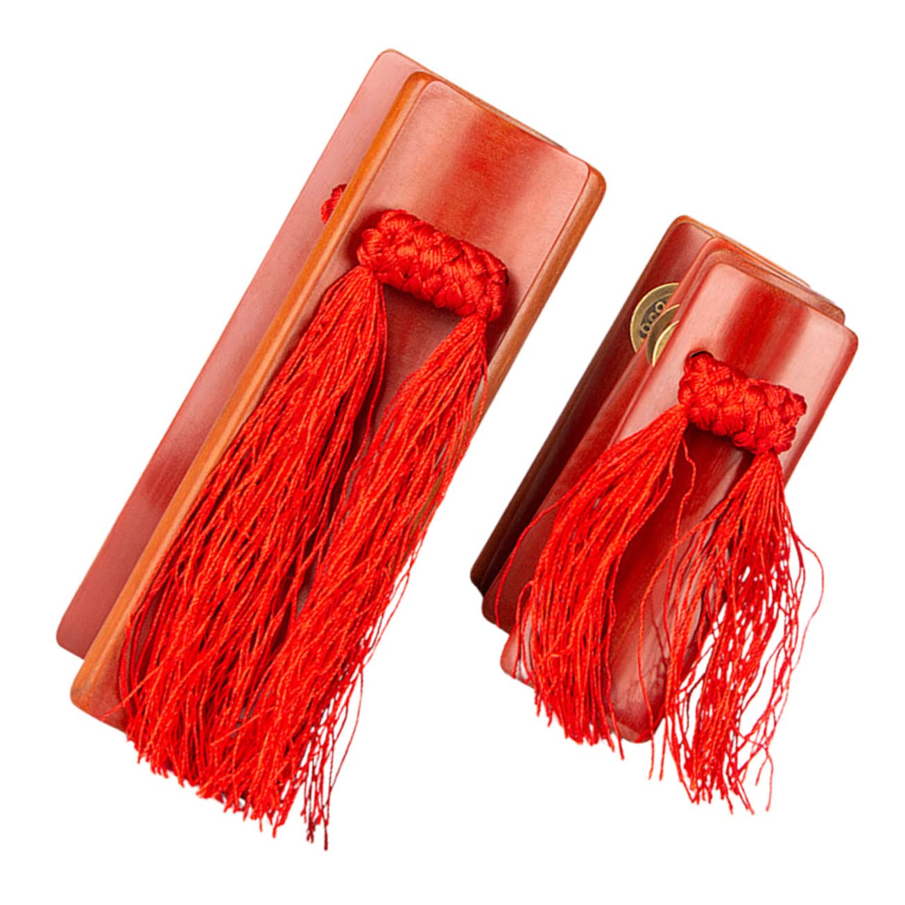 Badajo, instrumento de percusión, Badajo de mano Allegro s de bambú viejo for adultos Castañuelas for adultos Platos de bambú for 3 pares Generador de ruido Allegro tradicional China Kuaiban Bam