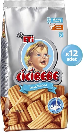 Eti Cicibebe Bisküvi 212 g x 12 Adet