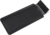 Vista 8 de Funda protectora para teclado Logitech K380 y Logitech Pebble 2 y Pebble Keys 2 K380s Bluetooth, funda de cuero PU Logitech K380 para viajes, Negro