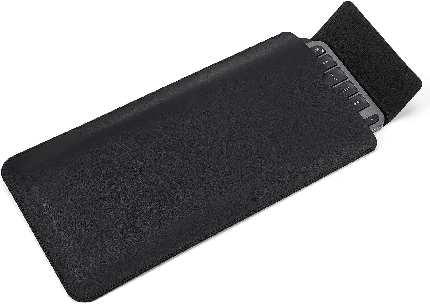 Protective Keyboard Sleeve Case for Logitech MX Keys Mini Minimalist & MX Mechanical Mini Wireless Illuminated Keyboard, Logitech MX Mini PU Sleeve Bag Case, Black