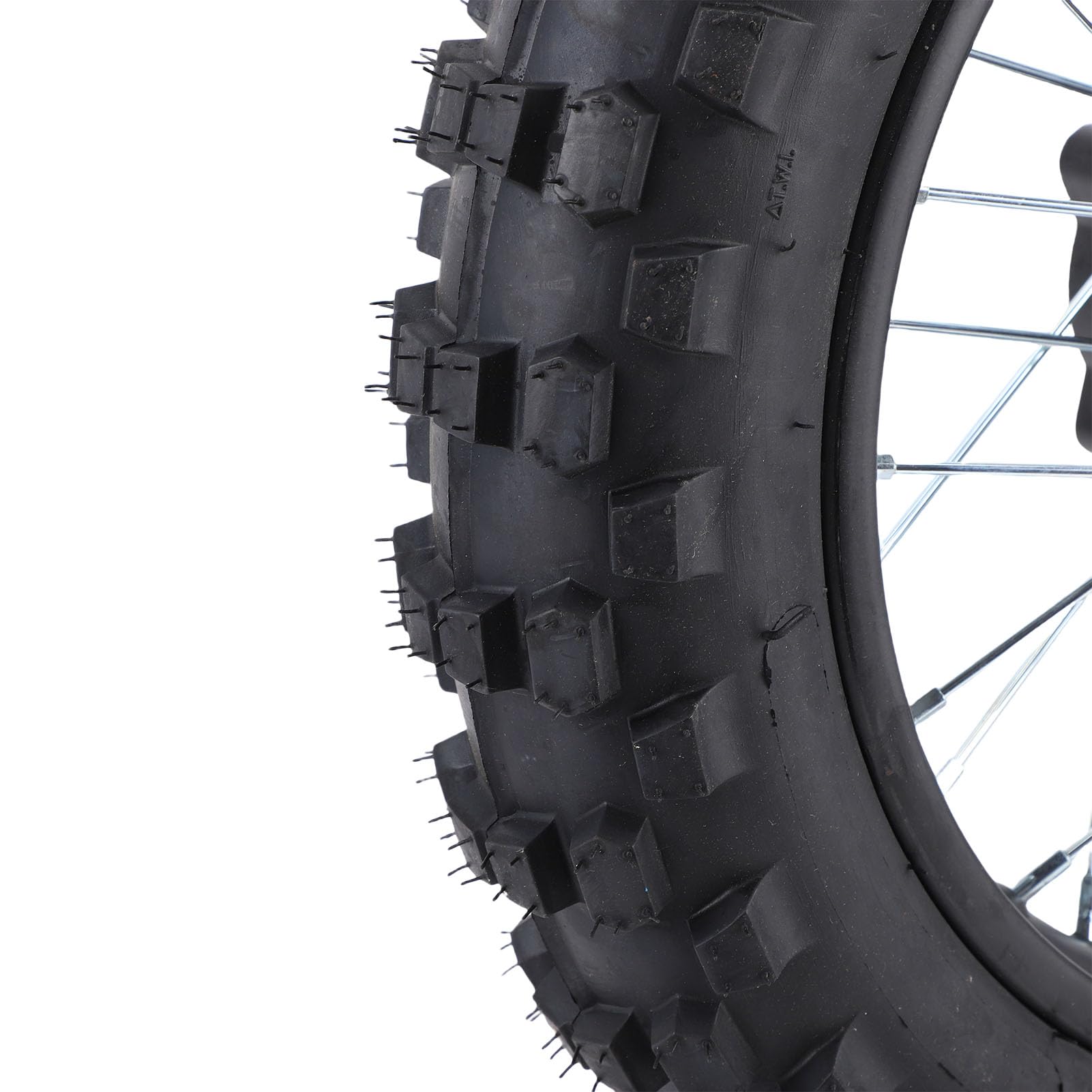 Tbest 14-calowy zespół Opony na felgę Tylnego Koła Guma o Wysokiej Wytrzymałości Trwały Motocykl z technologią przeciwwybuchową do Rowerów Terenowych Monkey 125 140 150 160 Ml