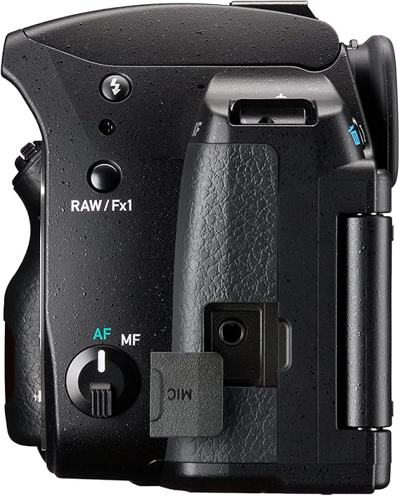 Pentax KF APS-C digital SLR camera body, dustproof weather-resistant vari-angle LCD monitor, black