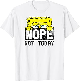SpongeBob SquarePants - Nope Not Today T-Shirt