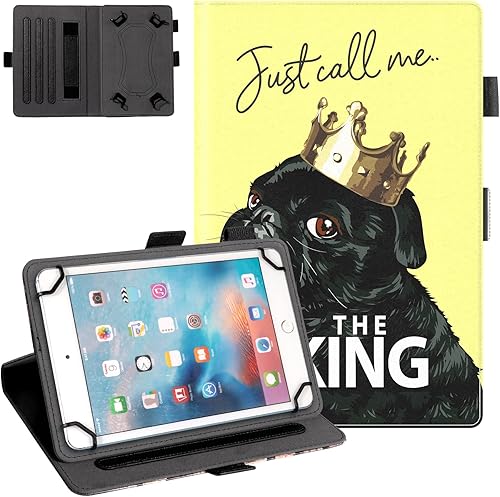 Dteck Funda universal para tablet de 9.5 a 10.5 pulgadas, delgada, ligera, con soporte de bolsillo, para Apple