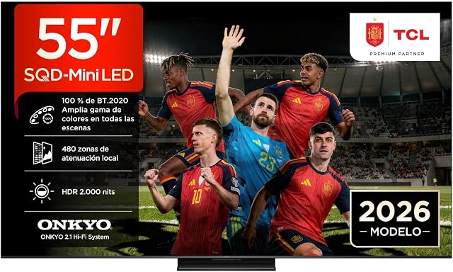 TCL 55Q7D Pro 55" Mini LED 4K HDR10+ Smart TV