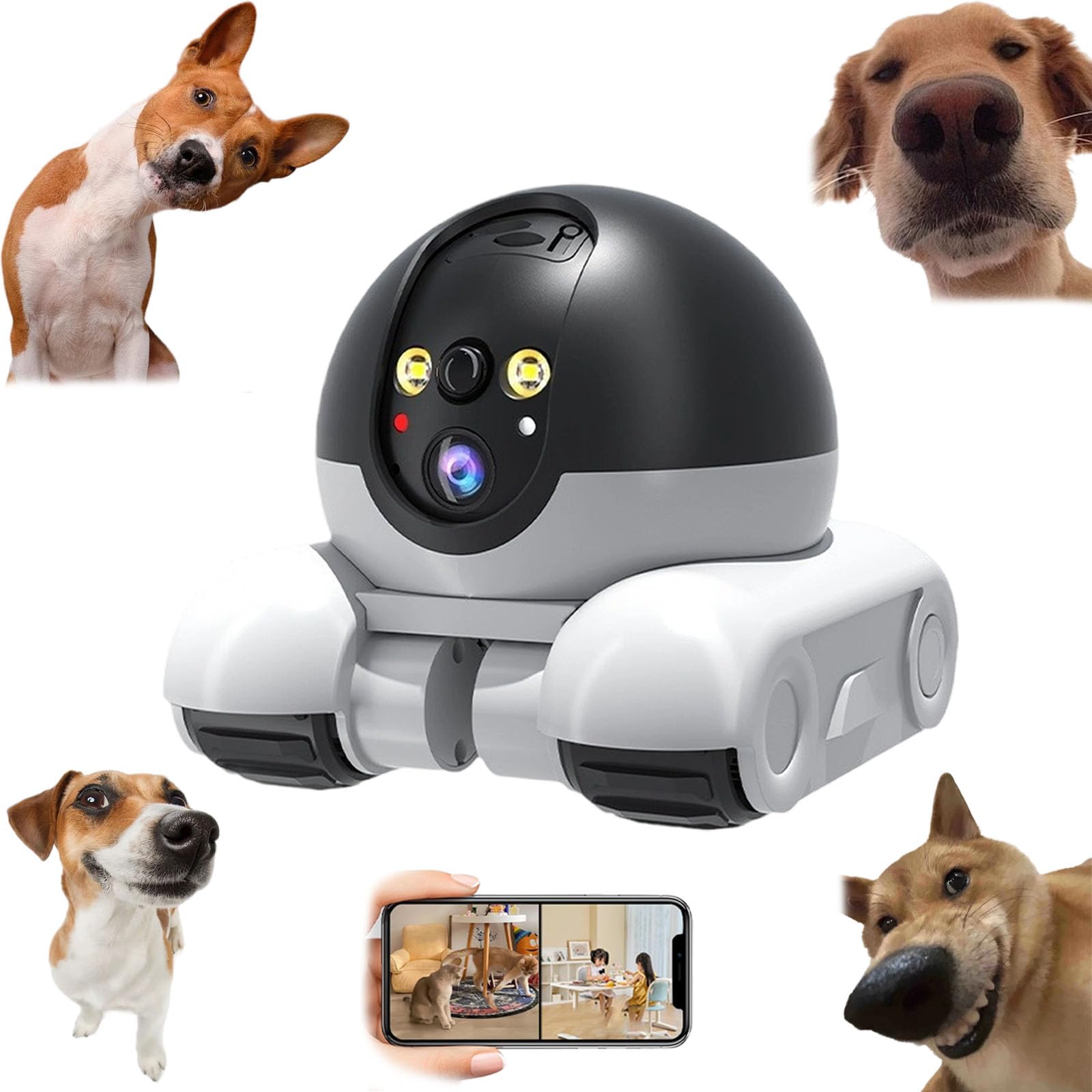Pet Camera Robot Companion Dog Enabot Rola Mini Companion Robot