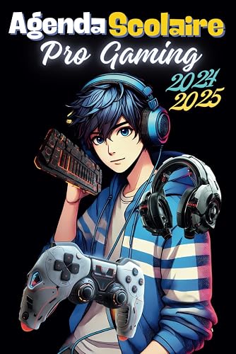 Agenda Scolaire 2024-2025 Pro Gaming: Organise tes journées comme un pro du gaming