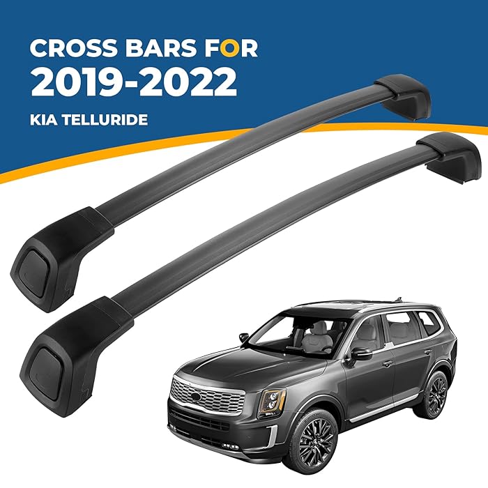 Buy BougeRV Lockable Roof Rack Cross Bars for Kia Telluride 20192022