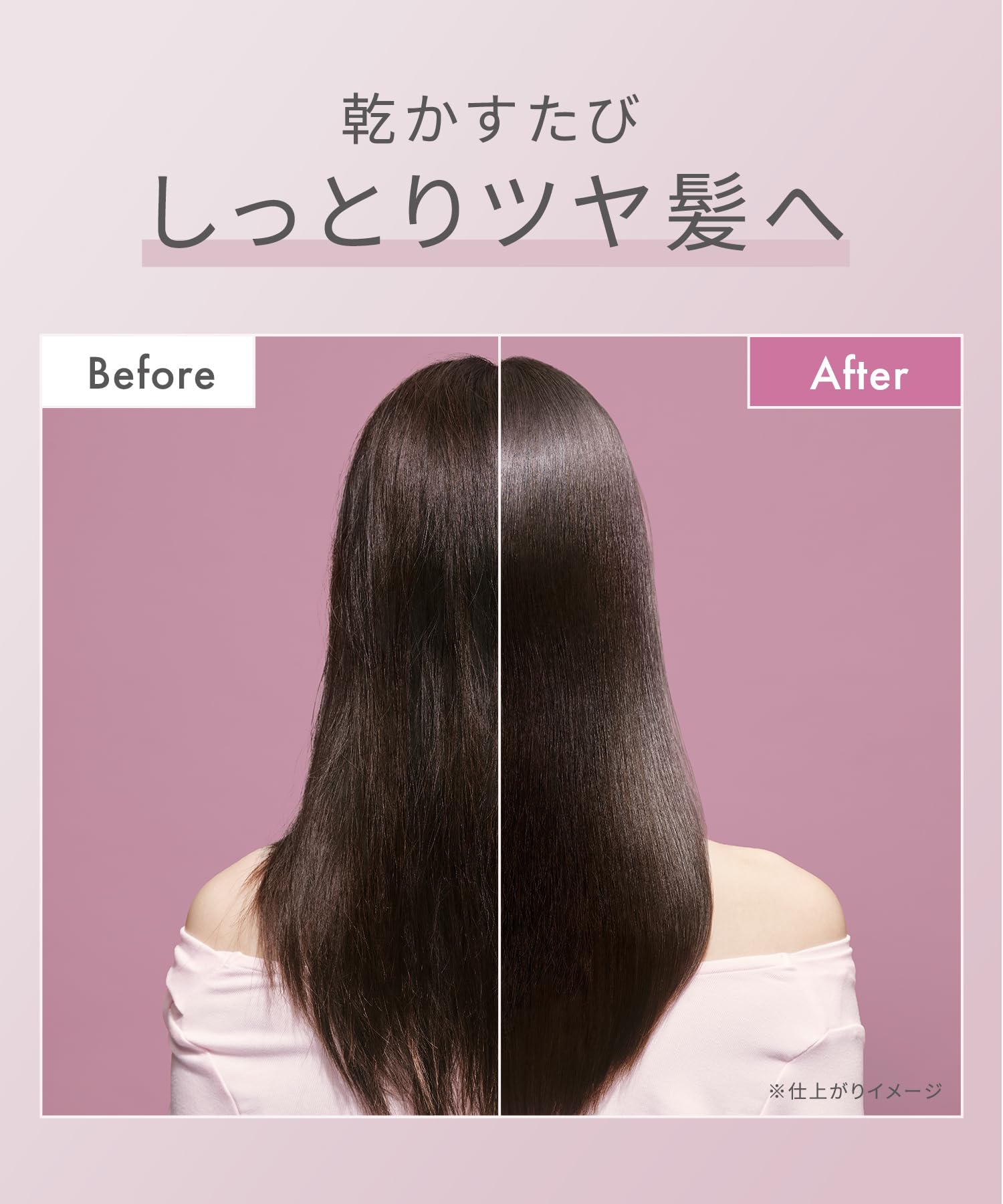 Amazon | SALONIA サロニア グロッシーケア ドライヤー グレー