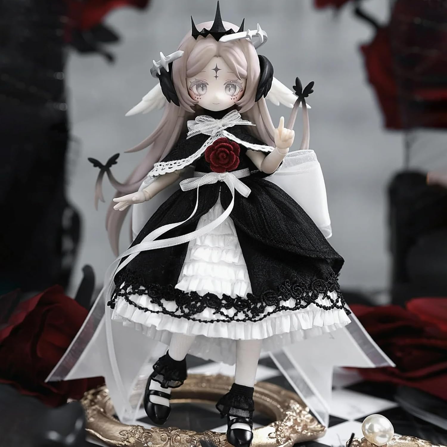 CALEMBOU BJD Blind Box, 1/12 Meki Creaters's Essence Series 16cm Ball Jointed Doll, Cute Dress Up Doll with Joints, Collection Action Figure for Birthday Christmas