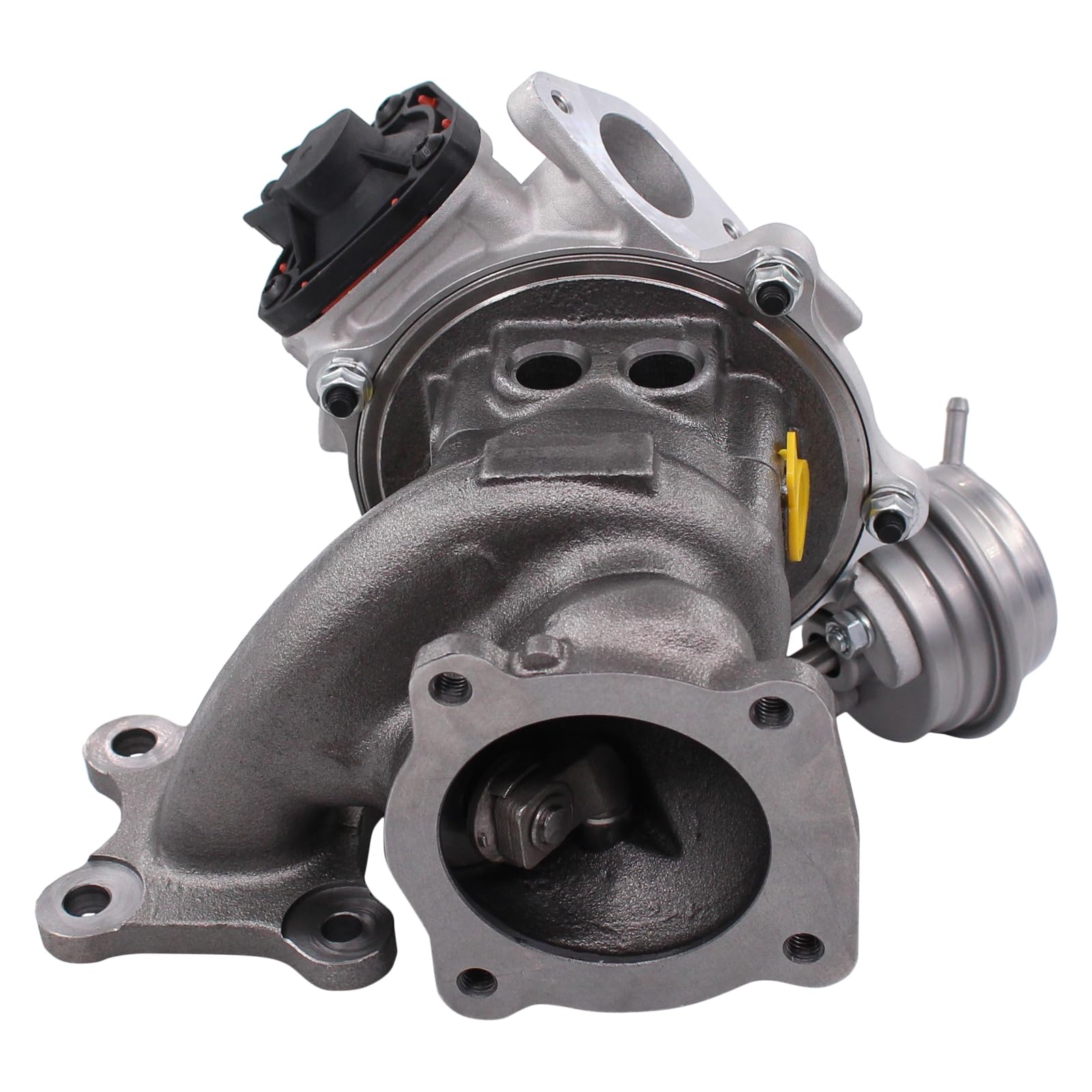 Turbolader Abgasturbolader Turbo Lader Aufladung mit Dichtungen für Fiesta MK7 Fiesta MK6 Focus MK3 Tourneo Connect Tourneo Courier Transit Connect Transit Courier B Max Grand C-Max cmax 1.0 EcoBoost