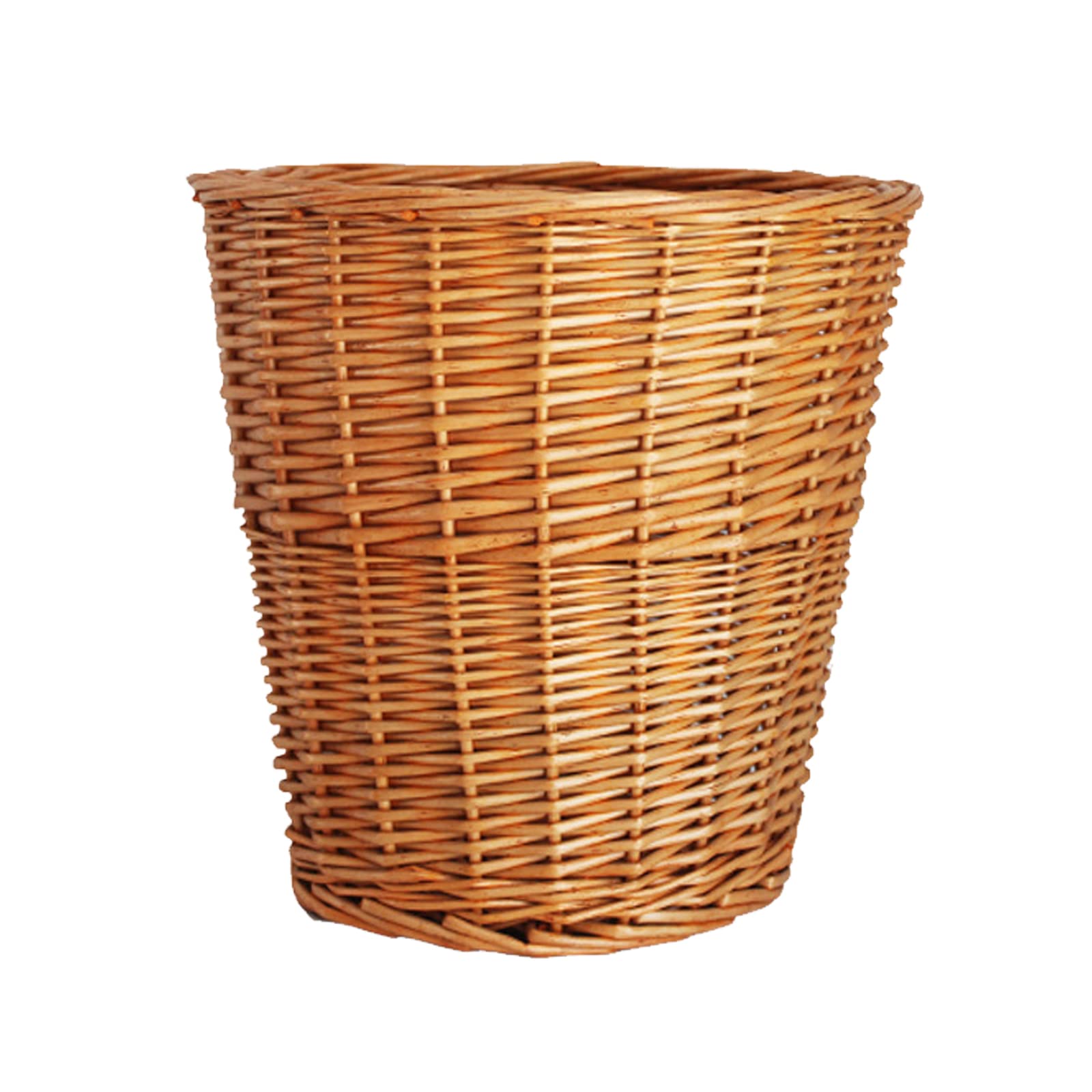 Panier de fleurs compact SIXRUN marron 11x11 pouces tissé pour déco