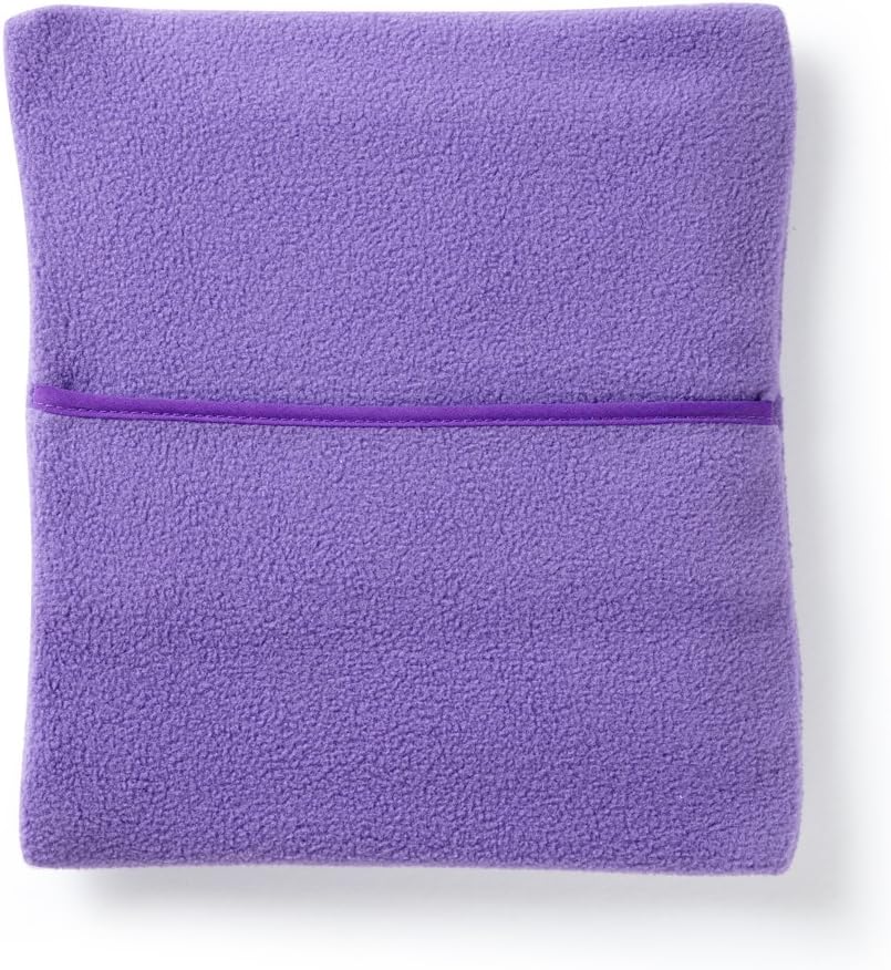 Hotties Microhottie Microwavable Hot Water Bottle Purple Polyester Fleece