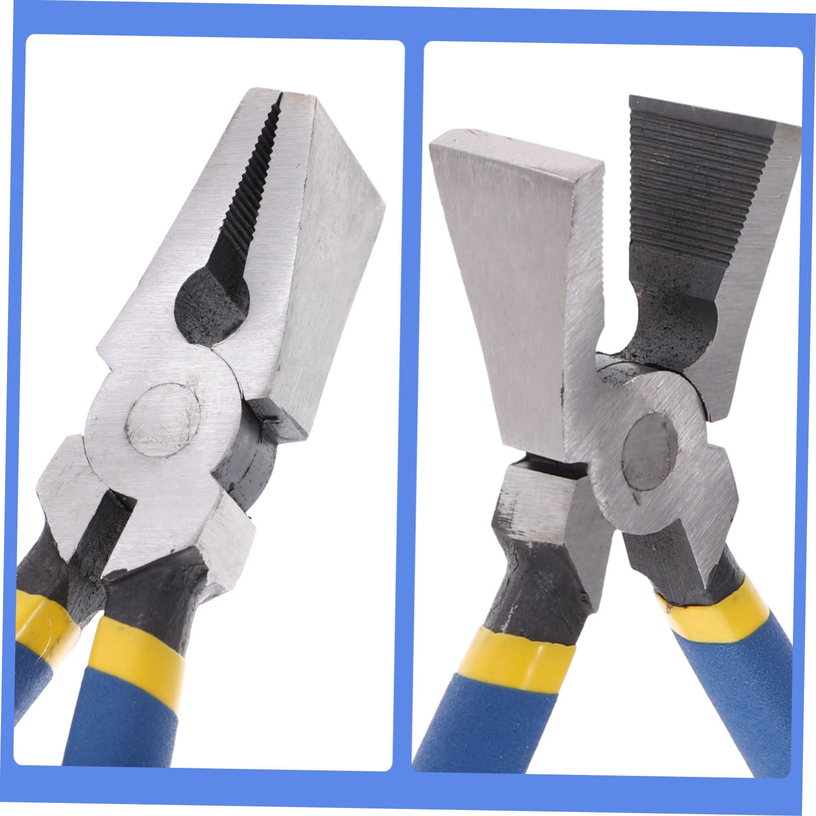 Balacoo Convenient 8-inch Glass Pliers Multi-function Hand Pliers for Home Diy Projects Random