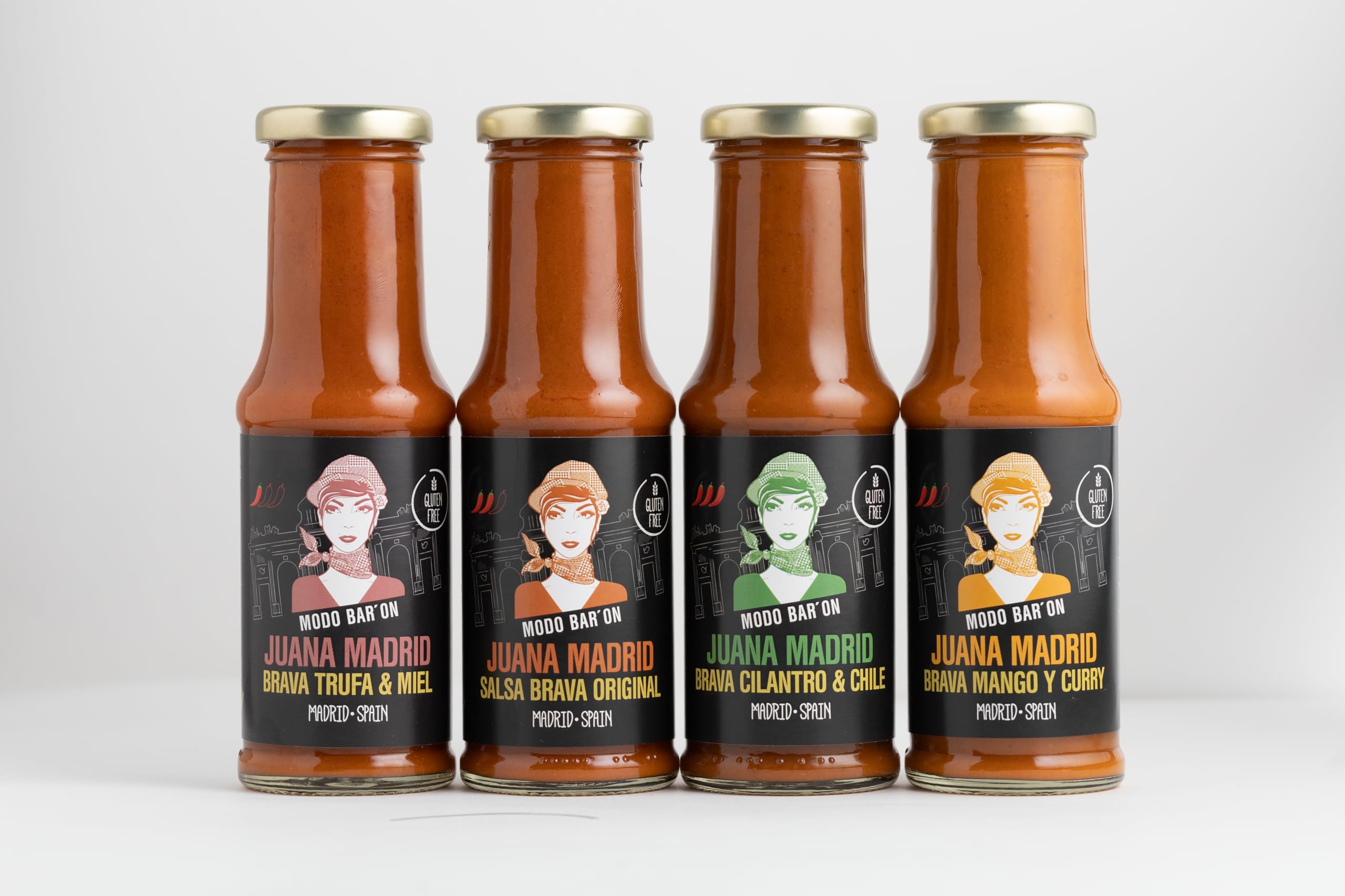 Salsa Brava Variedades Pack 4 ud