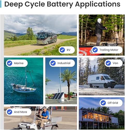 Miniatura 4 de Battle Born Batteries - Batería de litio de 270 Ah y 12 V - Batería LiFePO4 de ciclo profundo GC3 - Perfecta para aplicaciones de caravanacámper,