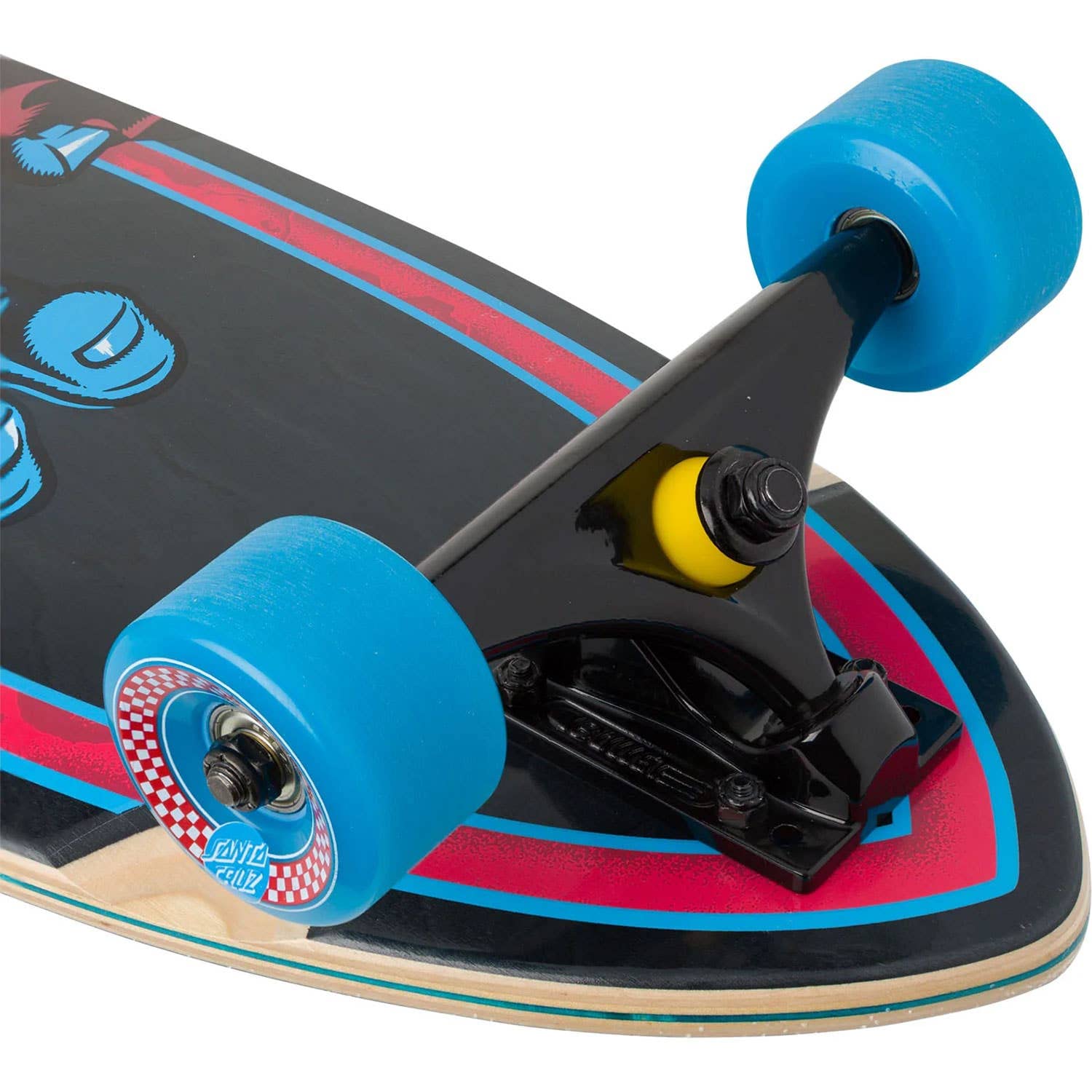 SANTA CRUZ Skate Longboard 23,3 cm Stranger Things Screaming Hand