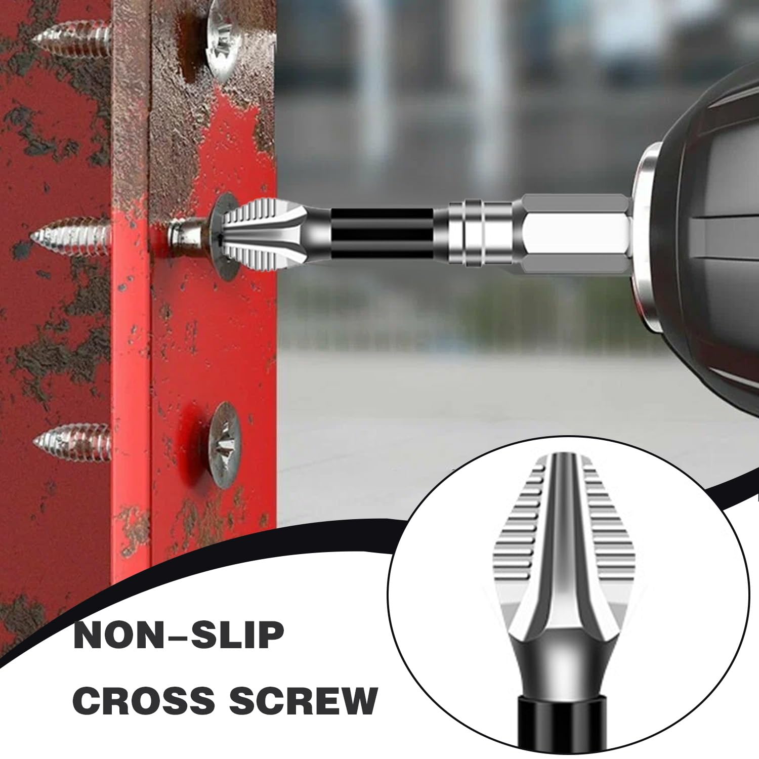 High Magnetic Screwdriver Drill Bit Set Electric Screwdriver Bits PH2 Impact Driver Bits Drill and Screwdriver Bit Set Anti-Slip Compatible with Electric Drills in 6 Sizes 25L 50L 60L 75L 90L 150L - Image 3