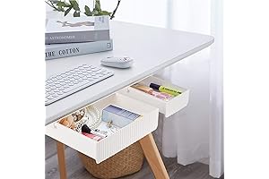 YOOUSOO Stick-On Desk Drawer: Maximize Workspace Efficiency