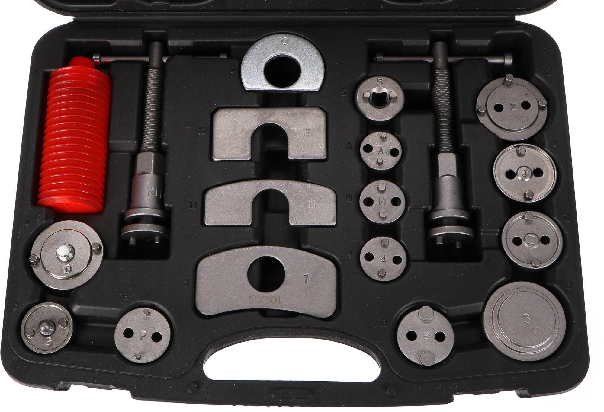 Mechanic Brake Set Black 35 | Set stlačováků brzdových pístů 35pz | Ritorno Pistoni Freno | Valigetta