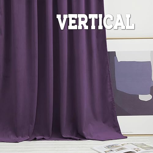 Miniatura 307 de RYB HOME - Cortinas de terciopelo beige, cortinas decorativas resistentes con pestaña trasera, cubierta de privacidad para oscurecer habitación