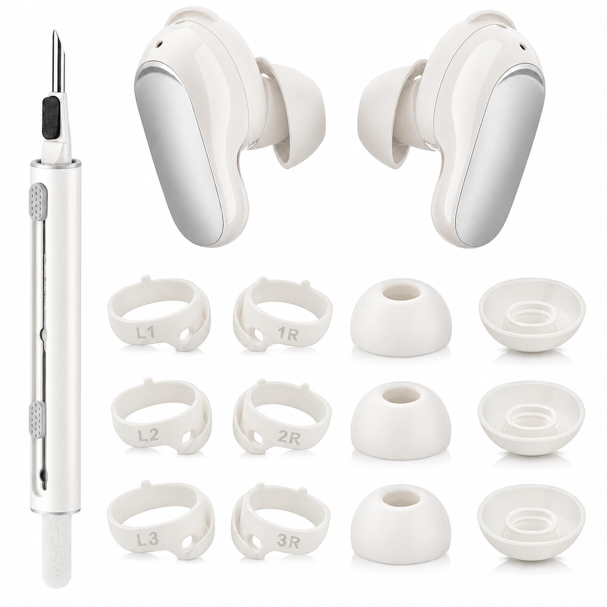 6 Pairs Ear Tips for Bose QuietComfort Ultra Earbuds 2 (2025)