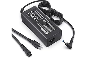 65W/45W Laptop Charger Power Cord for HP Chromebook 14 Series Pavilion 15 Series Notebook PC