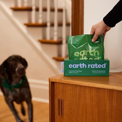 Miniatura 7 de Bolsas de residuos de perros para despensas Earth Rated  lavanda-aromatizado