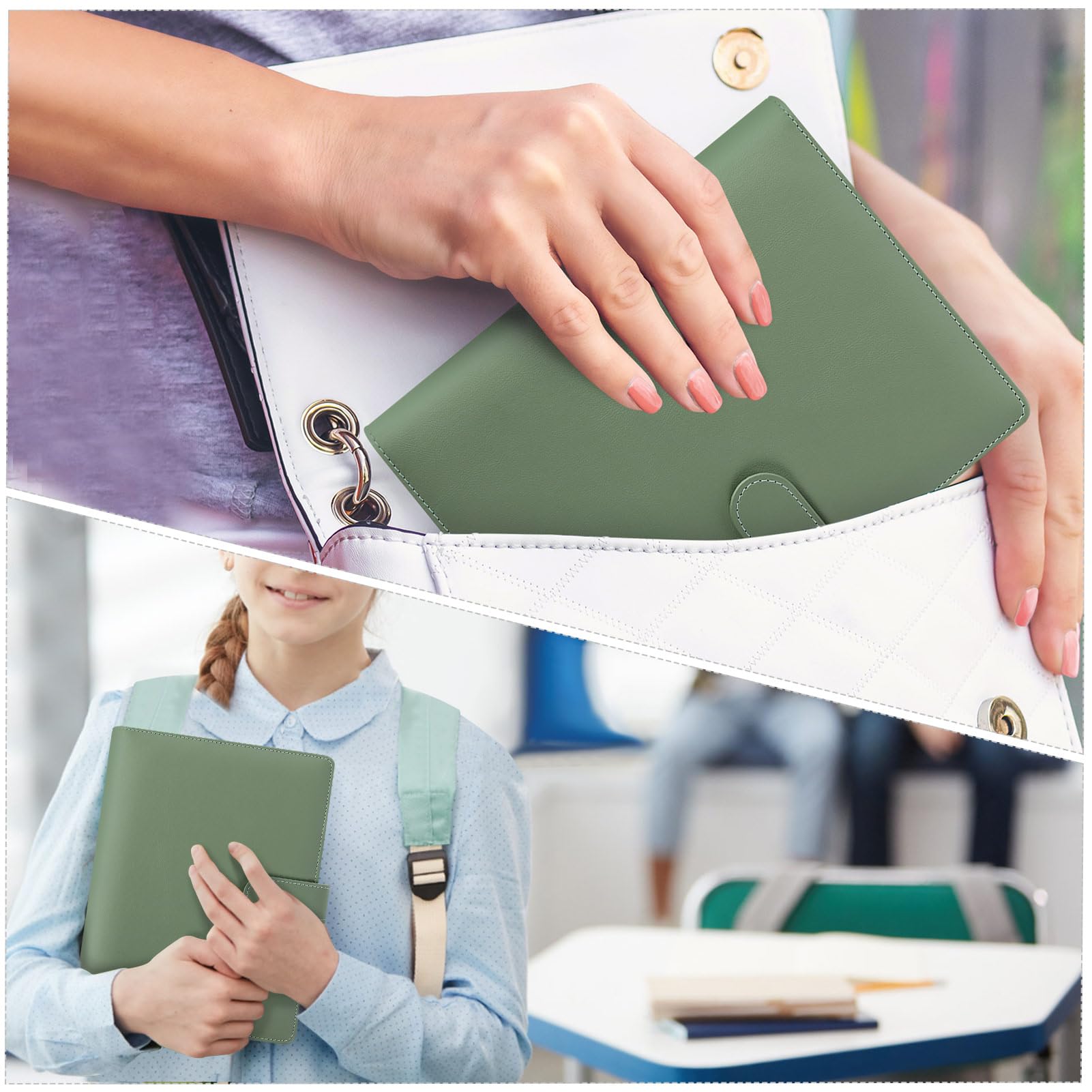 SKYDYE A5 6 Ring Binder, 135 Sheet Refill Paper - Image 4