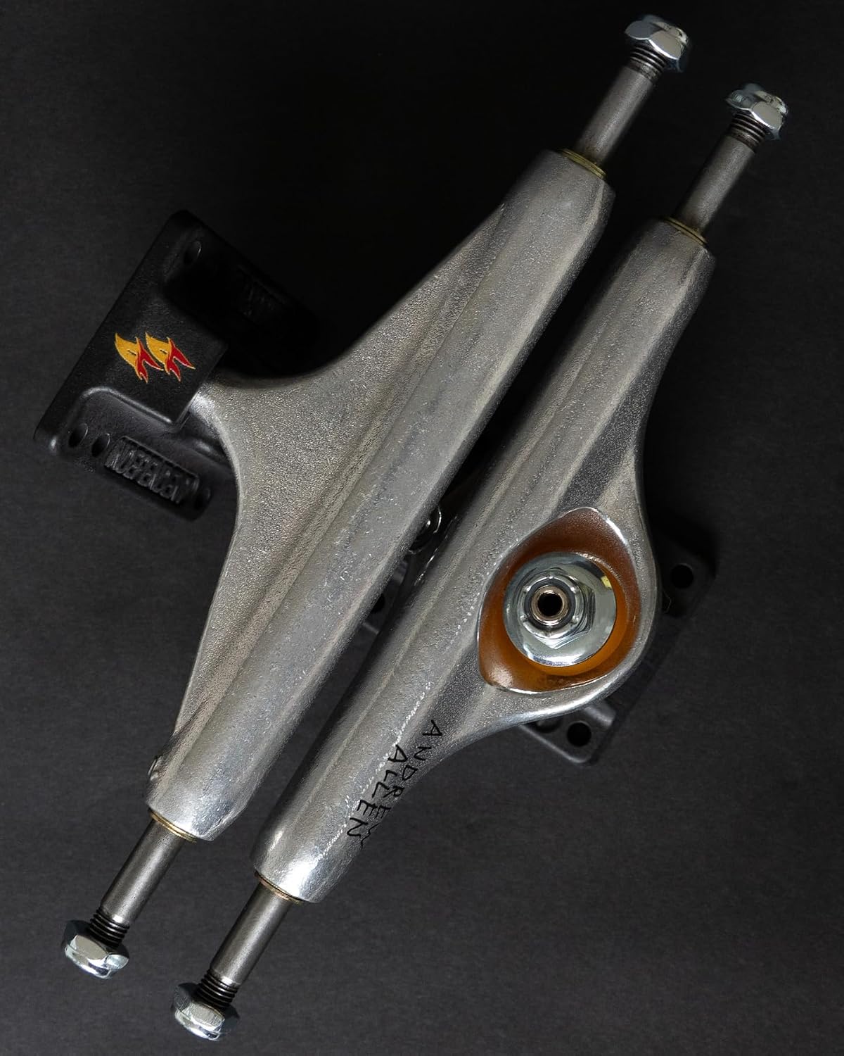 INDEPENDENT Truck Company 144 Stage 11 Hollow Andrew Allen Pro Silver Black Standard Skateboard Trucks